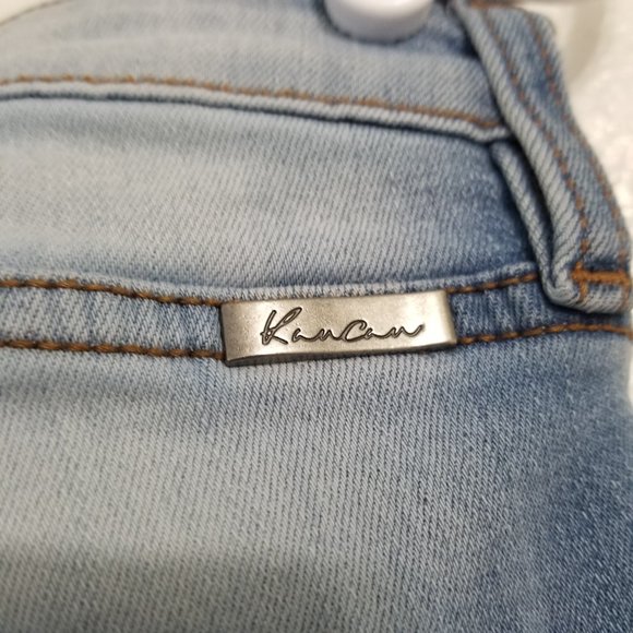 Women's Light Blue Distressed Jeans - Picture 11 of 14